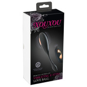 XouXou E-Stim Fjernbetjent Elektrosex Trådløs Æg