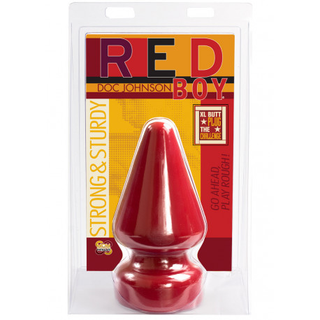 Doc Johnson Red Boy The Challenge XL Buttplug