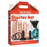 Vac-U-Lock Dual Density Strap-On Starter Begynder Sæt