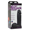 Vac-U-Lock CodeBlack Realistisk Dildo med Testikler