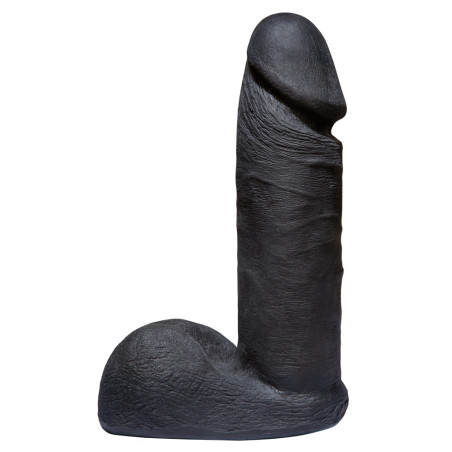 Vac-U-Lock CodeBlack Realistisk Dildo med Testikler