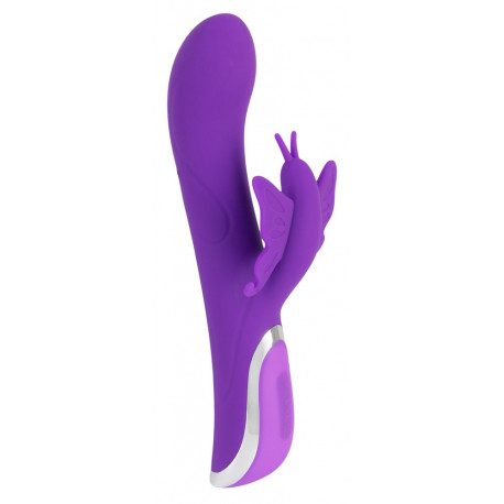 Sweet Smile Genopladelig Roterende Butterfly Vibrator