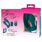 Sweet Smile Fjernbetjent Dobbelt Håndfri Vibrator