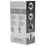 Naked Addiction Roterende Støde Silikone Vibrator