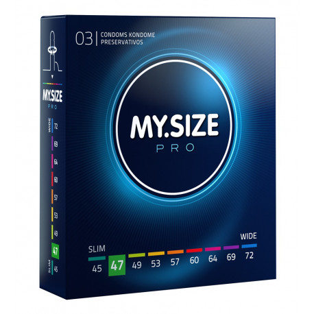 Mister Size Pro Kondomer 47 mm