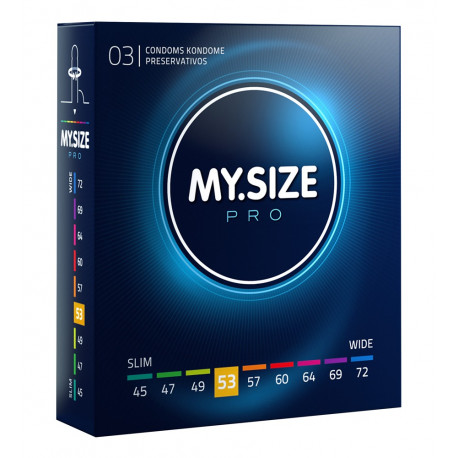 Mister Size Pro Kondomer 53 mm