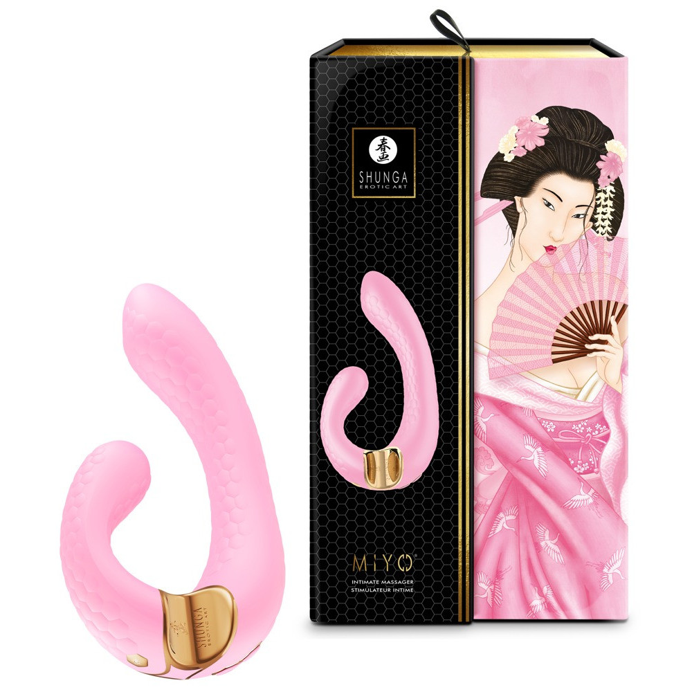 Shunga Miyo Luksus Rabbit Vibrator med 2 Motorer
