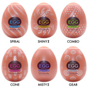 Tenga Egg Hard Boiled Series Masturbator 6 Pack