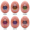 Tenga Egg Hard Boiled Series Masturbator 6 Pack