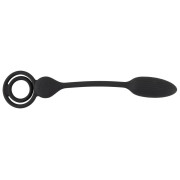 Rebel Cock and Ball Ring med Fjernbetjen Vibrerende Buttplug