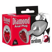 You2Toys Diamond Buttplug med Smykkesten
