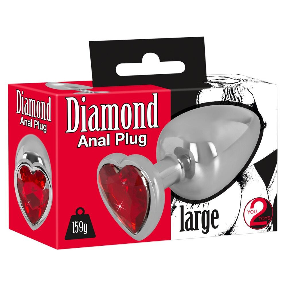 You2Toys Diamond Buttplug med Smykkesten