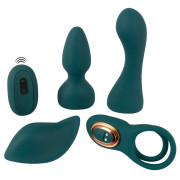 Couples Choice Opladelig Vibrator med 4 Silikone Hoveder
