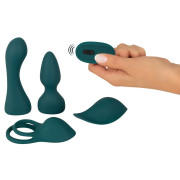 Couples Choice Opladelig Vibrator med 4 Silikone Hoveder