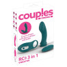 Couples Choice Fjernbetjent 3 i1 Vibrator Sæt