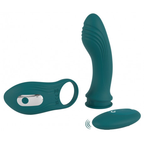 Couples Choice Fjernbetjent 3 i1 Vibrator Sæt