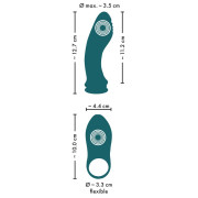 Couples Choice Fjernbetjent 3 i1 Vibrator Sæt