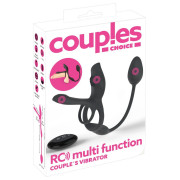 Couples Choice Par Vibrator med Penis, Klitoris og Anal Stimulation