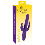 Sweet Smile Thrusting Pearl Triple Vibrator