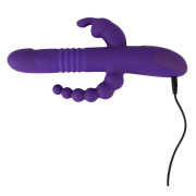 Sweet Smile Thrusting Pearl Triple Vibrator