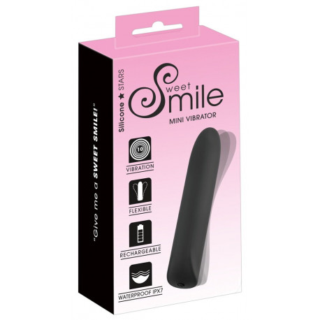 Sweet Smile Silkeblød og Fleksibel Mini Vibrator