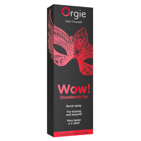 Orgie Wow! Strawberry Ice Bucal Spray