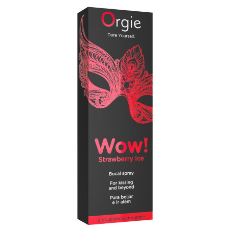 Orgie Wow! Strawberry Ice Bucal Spray