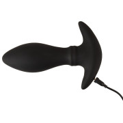 ANOS Buttplug Vibrator med Bevægelige Massageringe