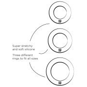 ROMP Remix Trio Penis Ringe Sæt