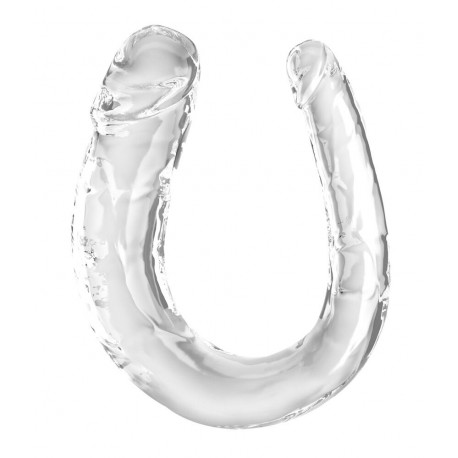 King Cock Clear Double Trouble Dobbelt Dildo