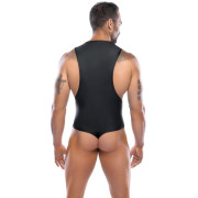 Svenjoyment Bodystocking med Lynlås til Mænd