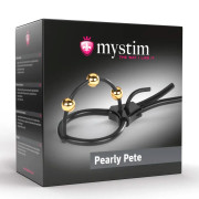 Mystim Pearly Pete Elektrosex Glansring med Kugler