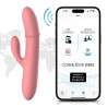 Svakom Mora Neo App-styret Rabbit Vibrator med Bevægelig Ring