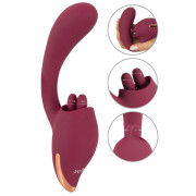 Javida Rabbit Vibrator med Klitoris Slikke Funktion