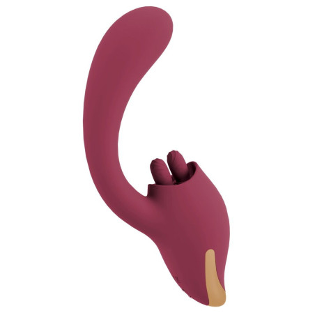Javida Rabbit Vibrator med Klitoris Slikke Funktion