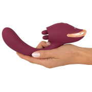 Javida Rabbit Vibrator med Klitoris Slikke Funktion