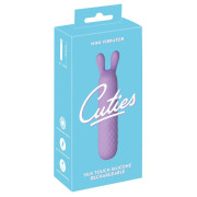 Cuties Mini Klitoris Vibrator med Bløde Kaninører