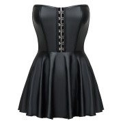 Cottelli Skulderfri Minikjole i Corsagestil