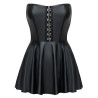 Cottelli Skulderfri Minikjole i Corsagestil