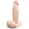 B-Vibe Slipskin Girthy Ekstra Stor Silikone Dildo