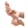 B-Vibe Slipskin Girthy Ekstra Stor Silikone Dildo