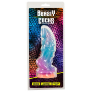 Beasty Cocks Blue Dragon Silikone Sugekop Dildo 22 cm