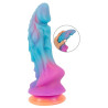 Beasty Cocks Blue Dragon Silikone Sugekop Dildo 22 cm