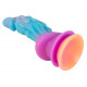 Beasty Cocks Blue Dragon Silikone Sugekop Dildo 22 cm