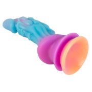 Beasty Cocks Blue Dragon Silikone Sugekop Dildo 22 cm
