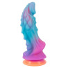 Beasty Cocks Blue Dragon Silikone Sugekop Dildo 22 cm