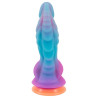 Beasty Cocks Blue Dragon Silikone Sugekop Dildo 22 cm