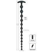 Black Velvets Anal Beats Analkæde med 13 Kugler