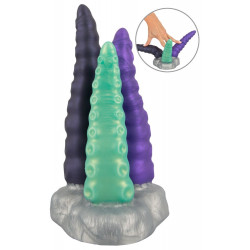 Beasty Cocks Triple Tentacle Monster Silikone Dildo