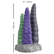 Beasty Cocks Triple Tentacle Monster Silikone Dildo